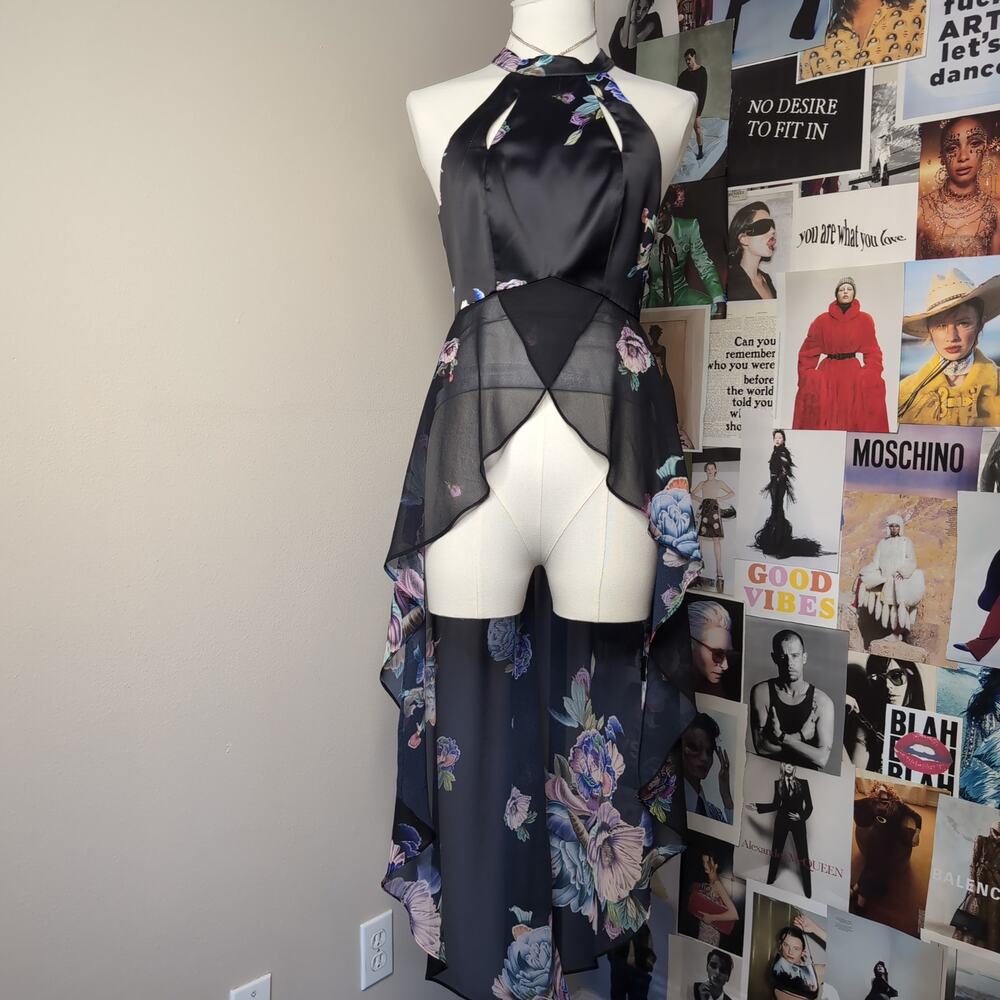 Vintage Gothic Bebe Top
